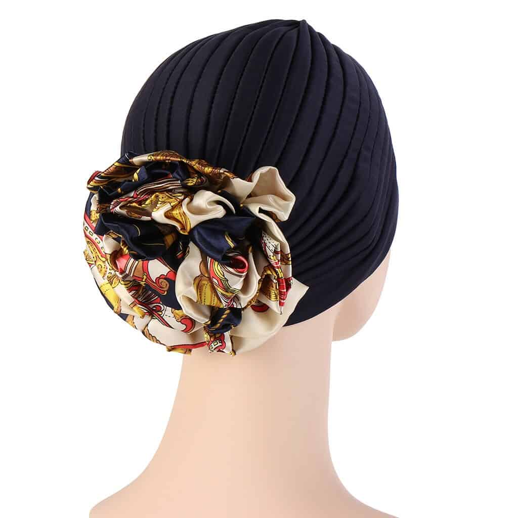 Rachel Turban Dámský Šátek Na Vlasy Námořnická Modř Módní Chemo