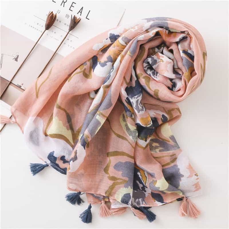 Dámská 180 Růžová Šála - Skylah