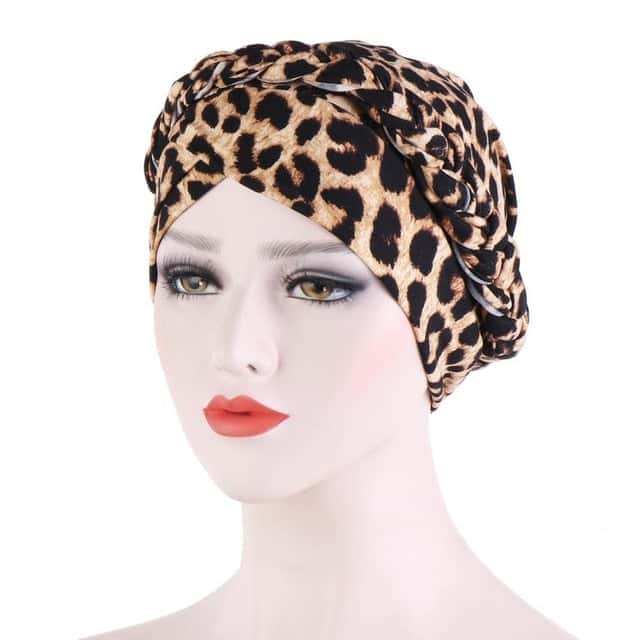 Chemo Turban Šátek - Leopardí